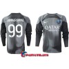 Virallinen Fanipaita Maalivahdin Pitkähihainen Paris Saint-Germain Gianluigi Donnarumma 99 Kolmas Pelipaita 2022-23 - Miesten